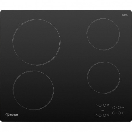 Indesit AAR 160 C Black Built-in 58 cm Ceramic 4 zone(s)