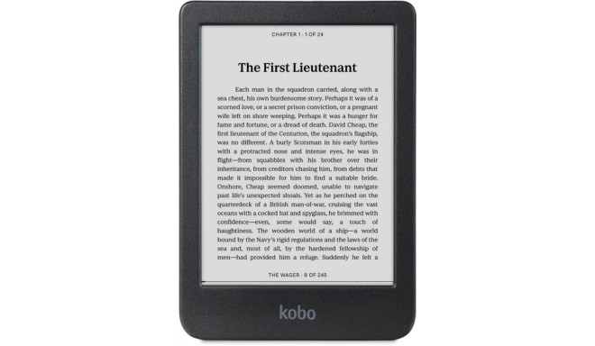 Kobo e-reader Clara BW 6" 16GB, black
