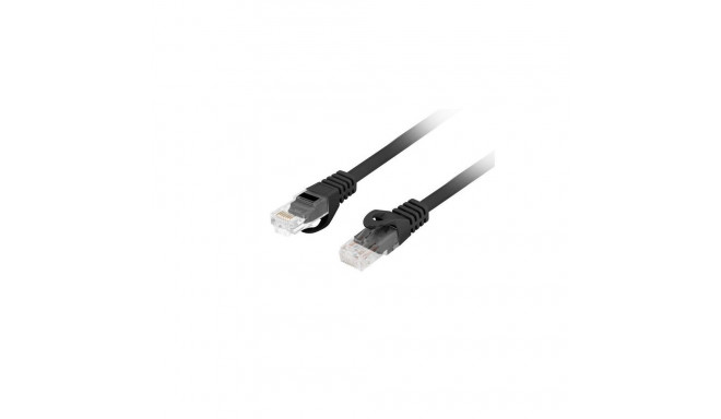 Lanberg Patchcord Cat.6 UTP LSZH CU | PCU6-10CU-1000-BK | 10 m