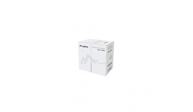 Lanberg LAN Cable Cat.6 UTP, Solid CU Fluke Passed | LCU6-12CU-0305-S | 305 m
