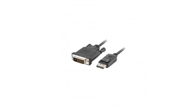 Lanberg Cable | CA-DPDV-10CU-0018-BK | DisplayPort to DVI-D | 1.8 m