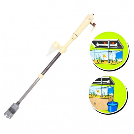 AG85B akvaariumi patareitoitega mudaeemaldaja