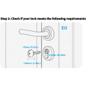 Aqara Smart Lock U200 Lite Kit, white