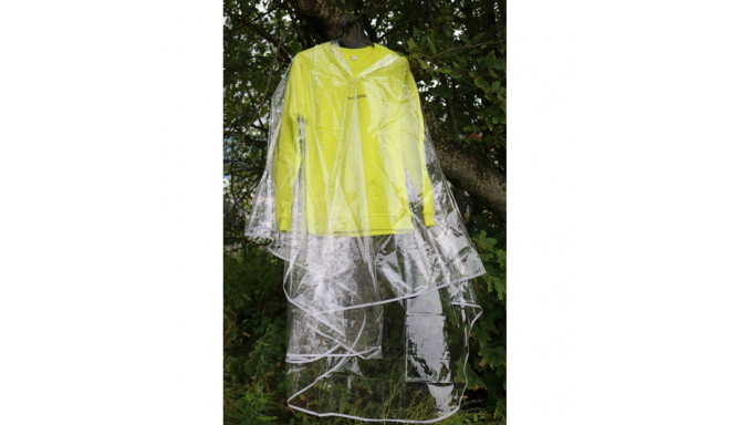 SOKISAHTEL Läbipaistev korduvkasutatav vihmapontšo 425