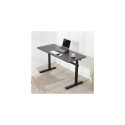 Adjustable Height Table Up Up Loki Black