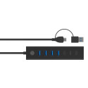 ICY BOX IB-HUB1737-C3 7-Port USB 3.2 Gen 1 Hub