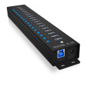 ICY BOX IB-HUB1717-U3 16+1 pordiga USB jaotur