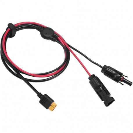 EcoFlow Solar to XT60i charging cable (black, 3.5 meters, for Powerstation DELTA 2)