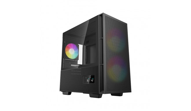 DeepCool CH360 DIGITAL , tower case (black, tempered glass)