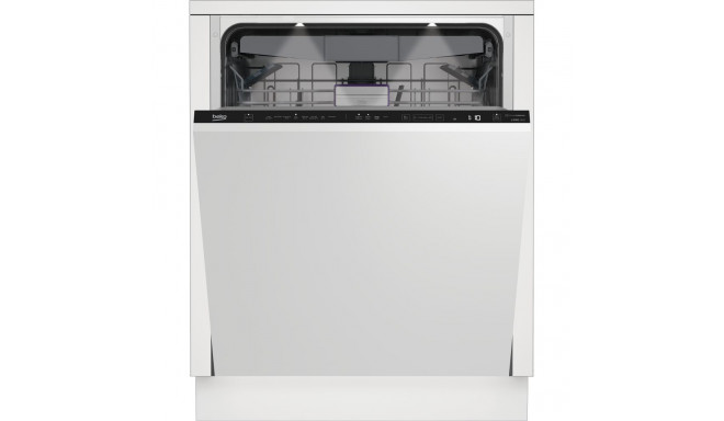 BEKO Built-In Dishwasher BDIN38650C, Energy class B, Width 60 cm, SelfDry, CornerIntense, 8 programs