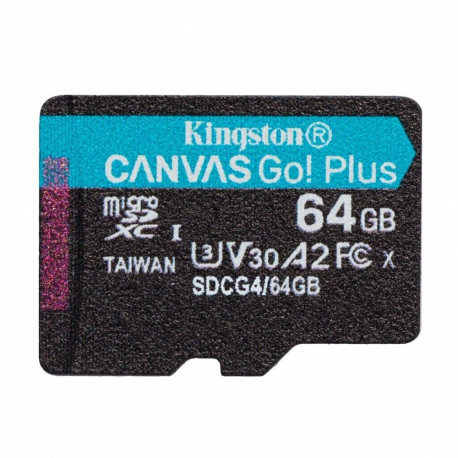 Memory card microSD 64GB Canvas Go! Plus 200MB/s A2 U3 V30