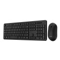 Asus CW100 klaviatuur+hiir must RU 104