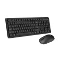 Asus CW100 klaviatuur+hiir must RU 104