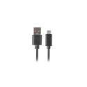 Lanberg USB-C – USB-A 2.0 kaabel must QC 3.0, 1.8 m | CA-USBO-20CU-0018-BK | USB Type-A – USB Type-C Lanberg USB-C – USB-A 2.0 kaabel must QC 3.0, 1.8 m | CA-USBO-20CU-0018-BK | USB Type-A – USB Type-C
