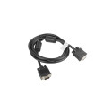 Lanberg VGA Cable, Dual-Shielded Ferrite Core | CA-VGAC-10CC-0018-B | VGA to VGA | 1.8 m