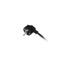 Lanberg toitekaabel pikendus, 5x prantsuse pistikupesa kvaliteetne vask, 1,5 m | PS0-05E-0150-BK