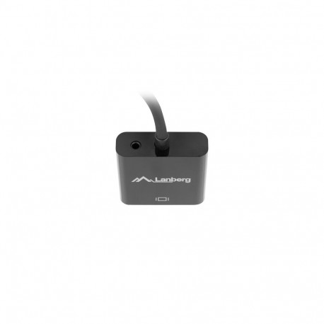 Lanberg HDMI, Mini Jack 3.5 mm, VGA adapter | AD-0017-BK | 20 m