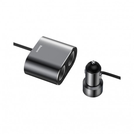 AUTO CHARGER 2XSOCKETS 2XUSB CHARGER