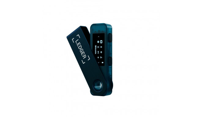 Riistvaraline krüptorahakott Ledger Nano S Plus, safiirsinine - ERIPAKKUMINE!