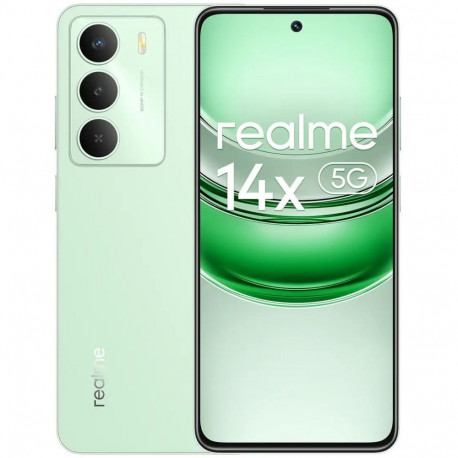 Nutitelefon Realme 14x 5G, 6+128GB, roheline