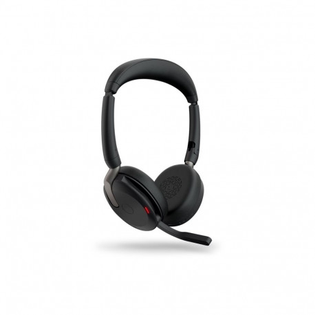 JABRA Evolve2 65 Flex UC Stereo Headset on-ear Bluetooth wireless active noise cancelling USB-A blac