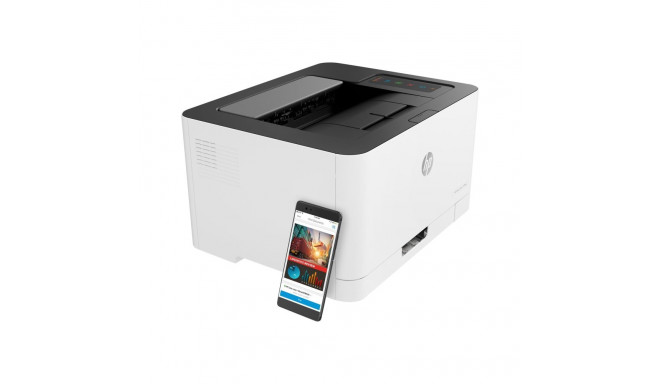 HP värviline laserprinter 150nw A4 600x600dpi 4ppm värviline 18ppm maht: 150 lehte USB 2.0 LAN Wi-Fi