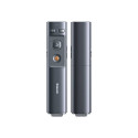 Baseus Orange Dot Multifunctionale remote control for presentation, with a laser pointer - gray