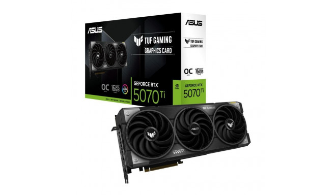 Asus Graphics Card||NVIDIA GeForce RTX 5070 Ti|16 GB|GDDR7|256 bit|PCIE 5.0 16x|Triple slot Fansink|