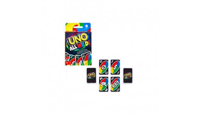 uno all wild dzikid kaardid