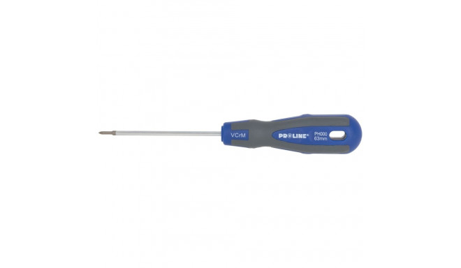 10080 Wkrętak Soft Touch krzyżowy PH000x63 mm, Proline