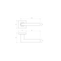 DOOR HANDLE SUPPRA BLACK