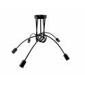 ZD74A NOWOCZESNA LAMPA ŻYRANDOL 5 CZARNY