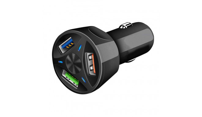 PLS34H ŁADOWARKA SAMOCHODOWA 3xUSB QC