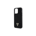 Guess GUHCP14XHDGTPK iPhone 14 Pro Max 6.7" must kõvakaaneline ümbris Rhinestone Triangle
