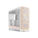 Fractal Design Meshify 3 XL Ambience Pro RGB valge TG läbipaistev toon ATX toiteplokk kaasas ei