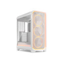 Fractal Design Meshify 3 | Ambience Pro RGB White TG Clear Tint | ATX | Power supply included No