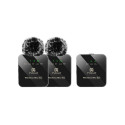 Wireless Lavalier Microphone PULUZ 2 TX + 1 RX