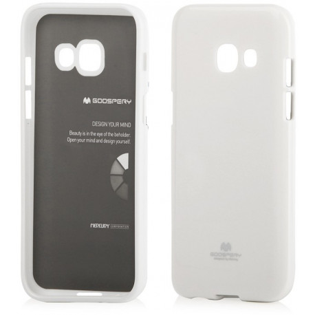 Mercury case Jelly Samsung Galaxy A3 (2017), white