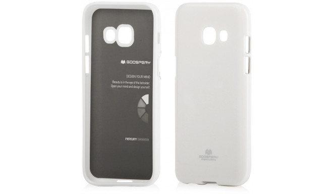 Mercury kaitseümbris Jelly Samsung Galaxy A3 (2017), valge