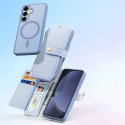 Dux Ducis case Leather Detachable Magnetic Wallet Samsung Galaxy S25, blue