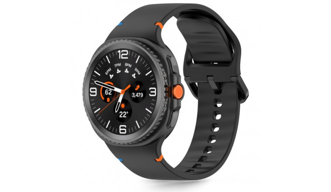 TECH-PROTECT SILICONE SAMSUNG GALAXY WATCH 8 / CLASSIC (40 / 44 / 46 MM) BLACK