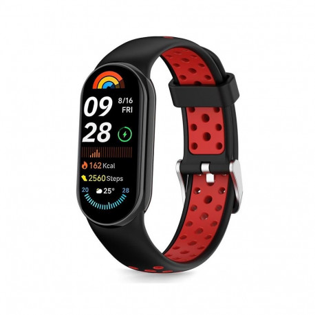 TECH-PROTECT ICONBAND AIR XIAOMI SMART BAND 8 / 9 / 10 / NFC BLACK/RED