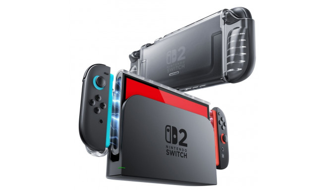 SUPCASE CRYSTAL CASE NINTENDO SWITCH 2 FROST CLEAR
