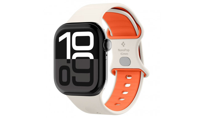 SPIGEN NANO POP APPLE WATCH 8 / 9 / 10 / 11 / SE (40 / 41 / 42 MM) ORANGE BEIGE