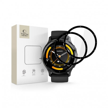 SZKŁO HYBRYDOWE TECH-PROTECT GLASS FLEX+ 2-PACK GARMIN VENU 3 BLACK