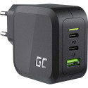Green Cell PowerGaN laadija 1x USB-A 2x USB-C 3.25 A (1_823535)