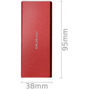 Qoltec SSD karp 2TB M.2, punane