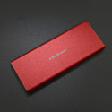 Qoltec SSD enclosure 2TB M.2, red