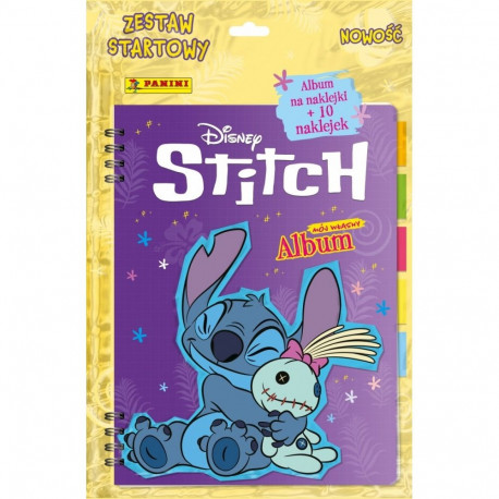 Zestaw startowy naklejki stitch