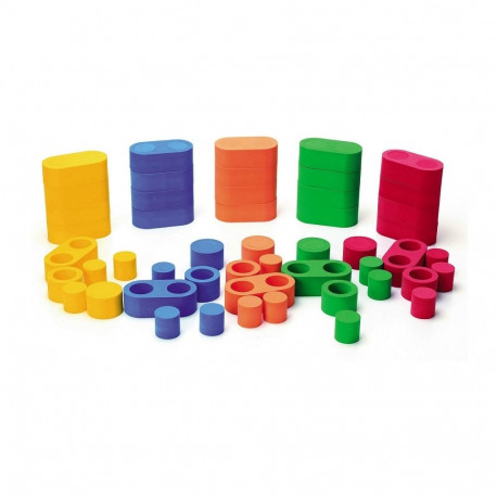 Lekolar soft round building blocks EVA plastic 2+